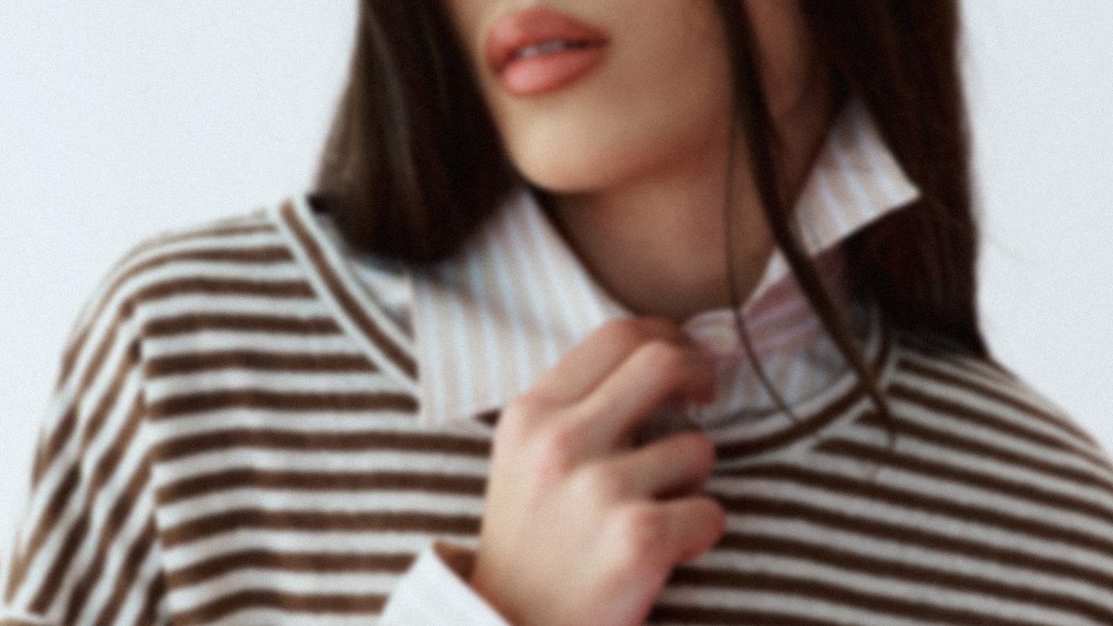 Gestreifter Pullover